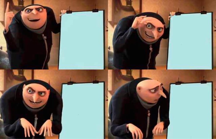 Gru's Plan meme about Tortuga